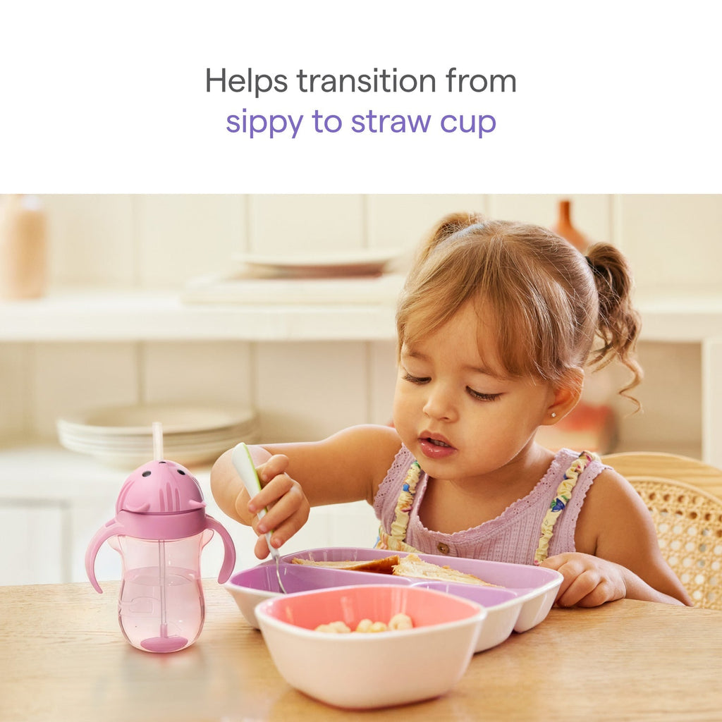 Any Angle™ Weighted Straw Cat Cup, 10oz (U8YC)
