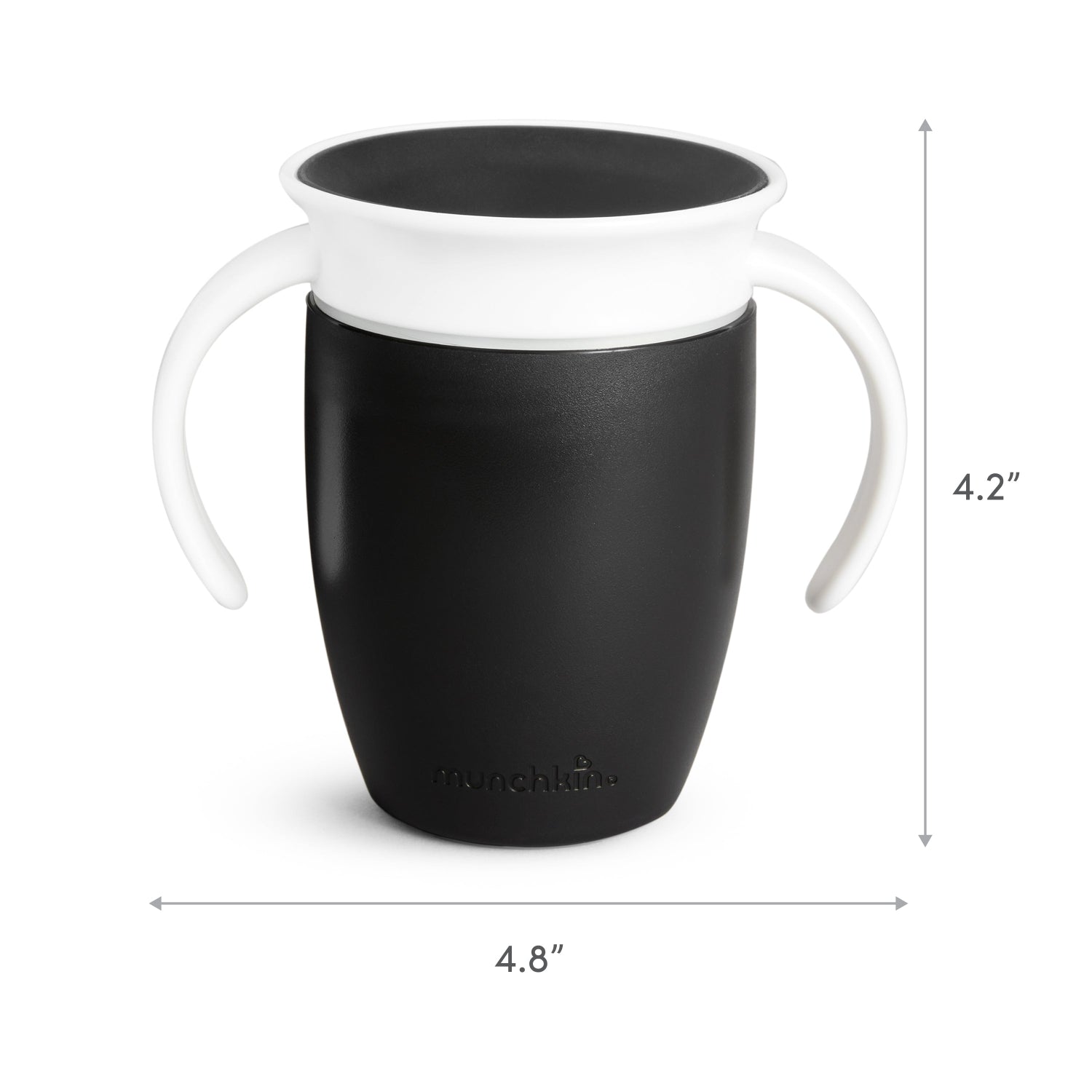 Miracle® 360° Black & White Trainer Cup, 7oz, 2pk (TBFD)