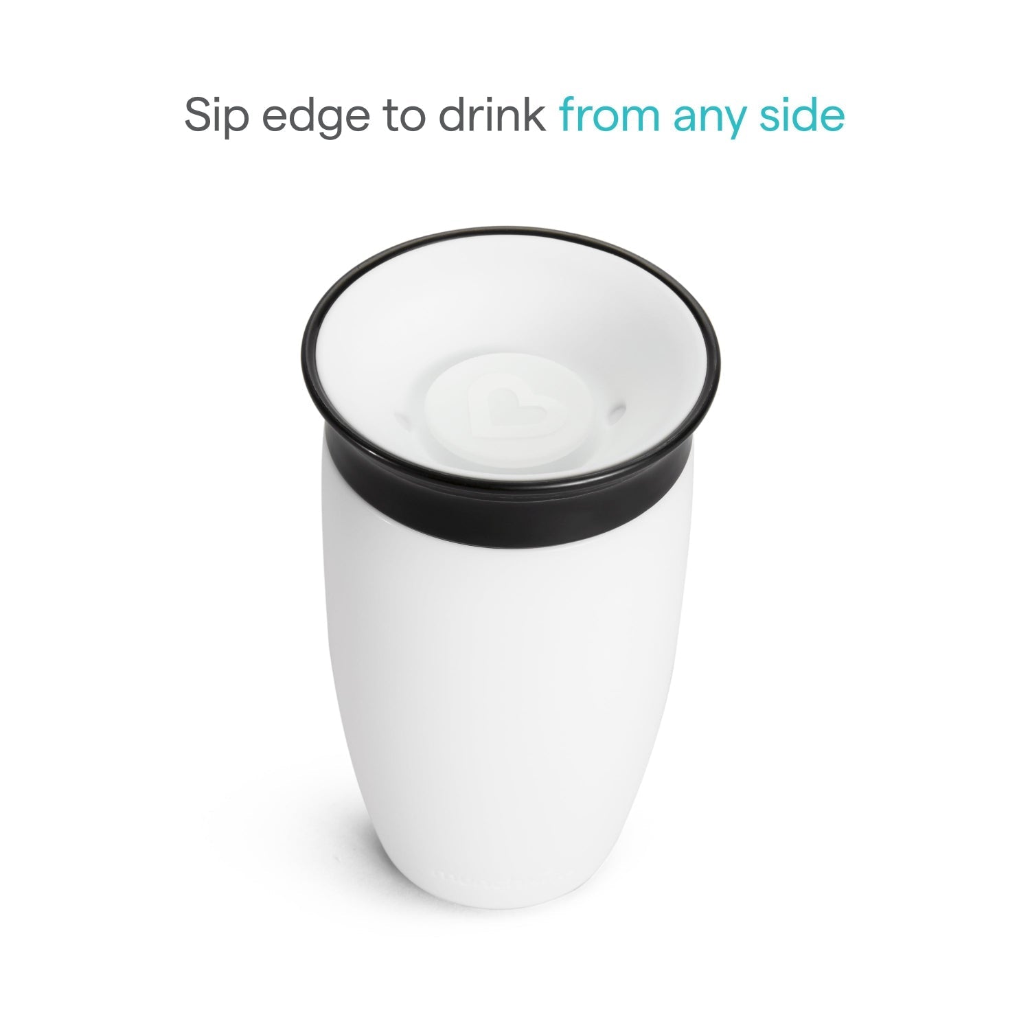 Miracle® 360° Black & White Sippy Cup, 10oz, 2pk (3J5E)